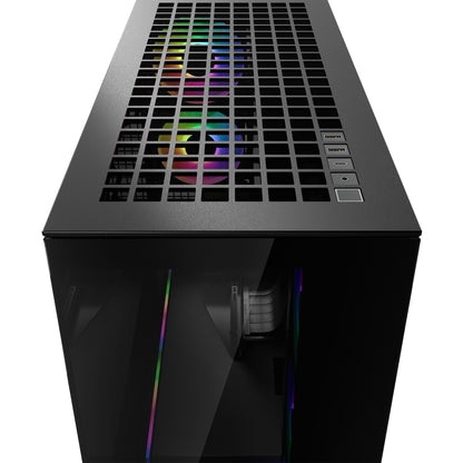 ARCTIC Xtender Premium E-ATX PC Case - (Mirror Black Tinted Window) with GPU Vertical Mount