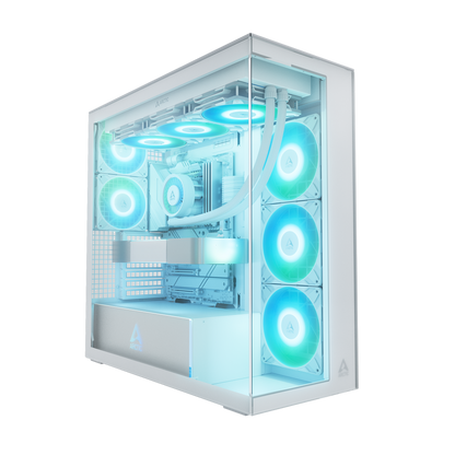 ARCTIC Xtender Premium E-ATX PC Case - (White Clear Window)
