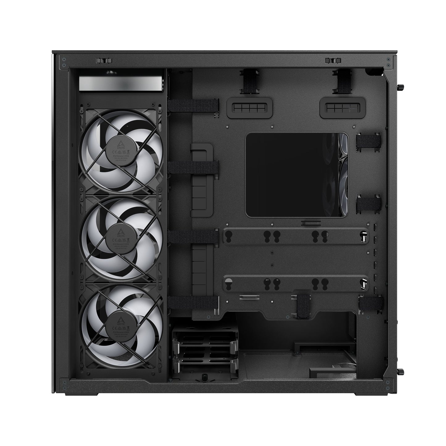 ARCTIC Xtender Premium E-ATX PC Case - (Mirror Black Tinted Window)