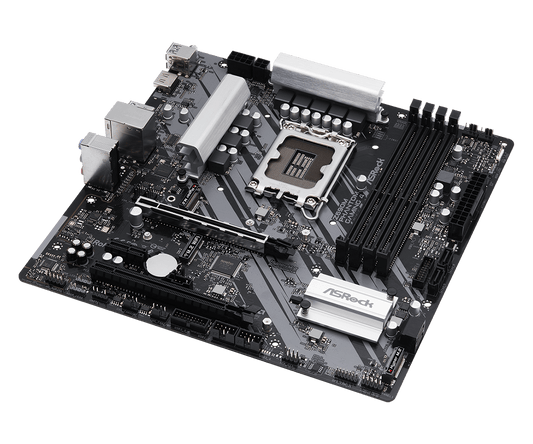 ASRock Z690M Phantom Gaming 4  Supports 13th Gen & 12th Gen and next gen Intel® Core™ Processors (LGA1700), Supports DDR4 4800MHz (OC)