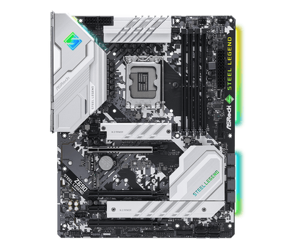 ASRock Z690 Steel Legend Supports 13th Gen & 12th Gen and next gen Intel® Core™ Processors (LGA1700), Supports DDR4 5000MHz (OC)