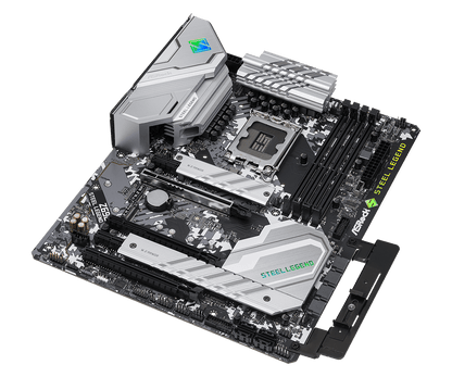 ASRock Z690 Steel Legend Supports 13th Gen & 12th Gen and next gen Intel® Core™ Processors (LGA1700), Supports DDR4 5000MHz (OC)