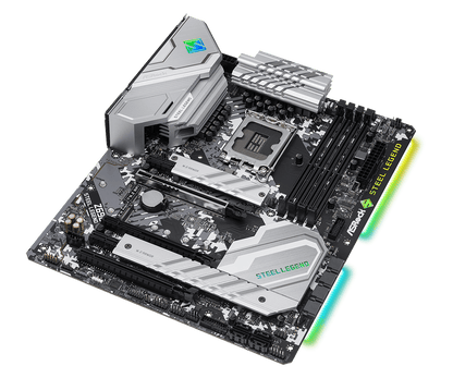 ASRock Z690 Steel Legend Supports 13th Gen & 12th Gen and next gen Intel® Core™ Processors (LGA1700), Supports DDR4 5000MHz (OC)