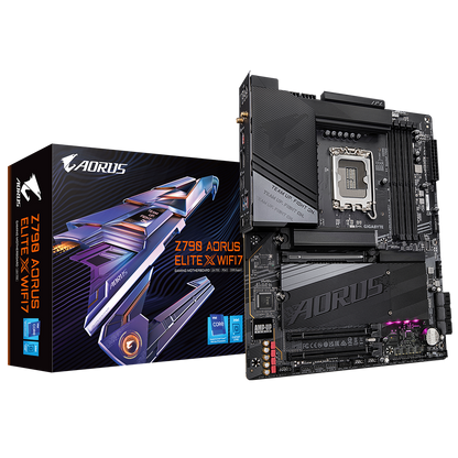 GIGABYTE Z790 AORUS ELITE X WIFI7 ATX MOTHERBOARD (GA-Z790-A-ELITE-X-WIFI7)