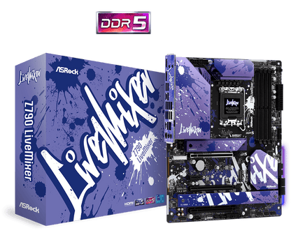 ASRock Z790 LiveMixer Supports 13th Gen & 12th Gen and next gen Intel® Core™ Processors