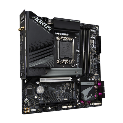 GIGABYTE Z790M AORUS ELITE AX (rev. 1.0) rev. 1.2 rev. 1.1 (GA-Z790M-AORUS-ELITE-AX) Intel® Z790 Chipset LGA1700 socket: Support for the 13th and 12th Generation Intel® Core™, Pentium® Gold and Celeron® Processors