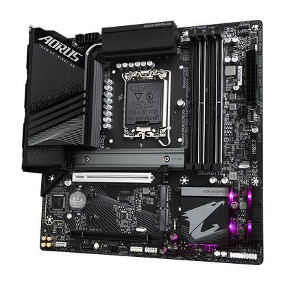 GIGABYTE Z790M AORUS ELITE AX (rev. 1.0) rev. 1.2 rev. 1.1 (GA-Z790M-AORUS-ELITE-AX) Intel® Z790 Chipset LGA1700 socket: Support for the 13th and 12th Generation Intel® Core™, Pentium® Gold and Celeron® Processors