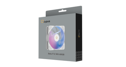 Ocypus Beta F12 ARGB 120mm Fan (White)