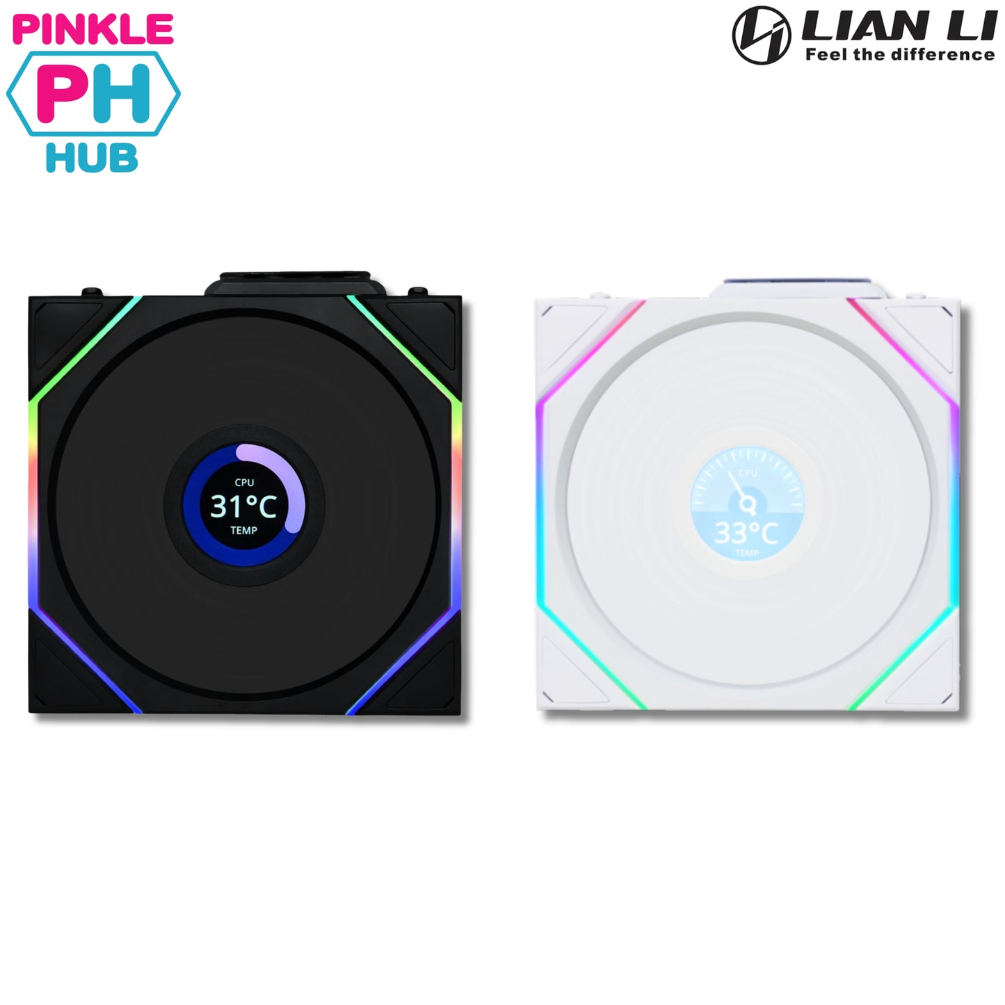 LIAN LI UNI FAN TL WIRELESS LCD 120mm