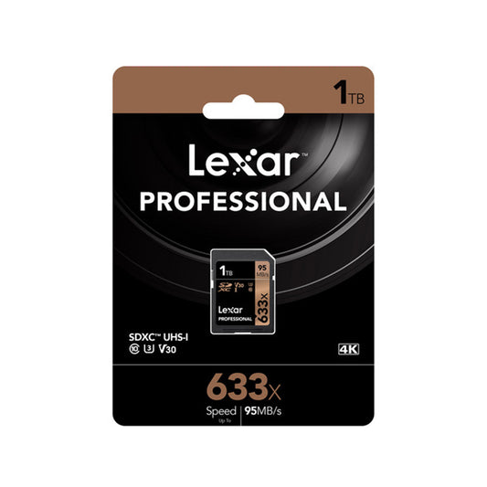 Lexar Professional 633x SDHC™/SDXC™ UHS-I cards