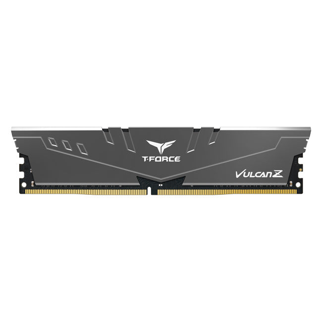 TEAMGROUP T-Force Vulcan Z DDR4 8GB x1, 3200 MHz DDR4, CL16-18-18-38 1.35V GRAY (TLZGD48G3200HC16C01)