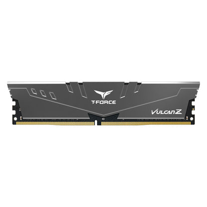 TEAMGROUP T-Force Vulcan Z DDR4 8GB x1, 3200 MHz DDR4, CL16-18-18-38 1.35V GRAY (TLZGD48G3200HC16C01)