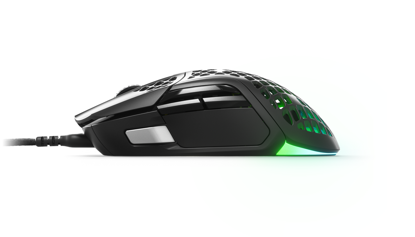 Steel Series AEROX 5 Wired Ultra Lightweight Super-Fast Mouse with AquaBarrier™ (62401)
