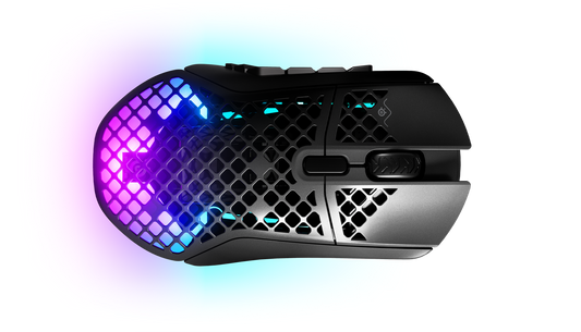 Steel Series AEROX 9 WIRELESS Ultra Lightweight Super-Fast MOBA/MMO Mouse with AquaBarrier™  (62618)