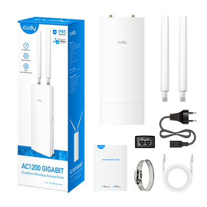 Cudy AC1200 WiFi Gigabit Outdoor Access Point