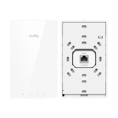 Cudy AX3000 Gigabit Wall-Plate Wi-Fi 6 Access Point