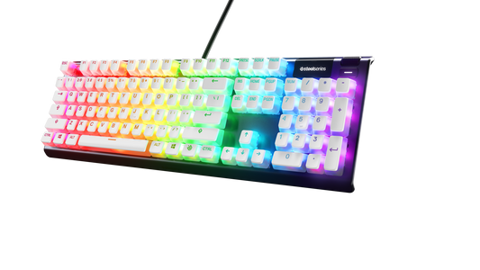 Steel Series PRISMCAPS Universal Double Shot PBT Keycaps White (60203)