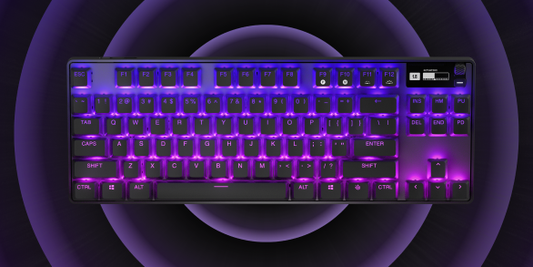 Steel Series APEX PRO TKL WIRELESS (2023) Tenkeyless Esports Keyboard with Adjustable Switches (64865)