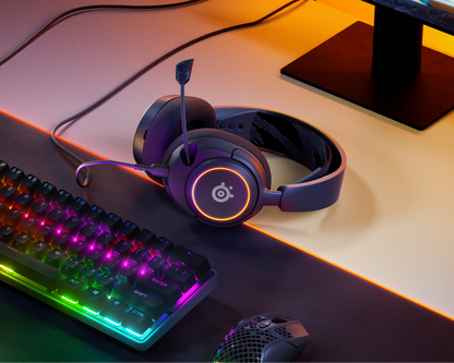 Steel Series ARCTIS NOVA 3 Multi-Platform Premium Wired RGB Gaming Headset (61631)