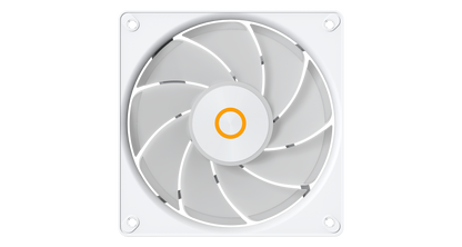 OCYPUS GAMMA F12 ELITE BLACK/WHITE ARGB REVERSE BLADE SINGLE FAN
