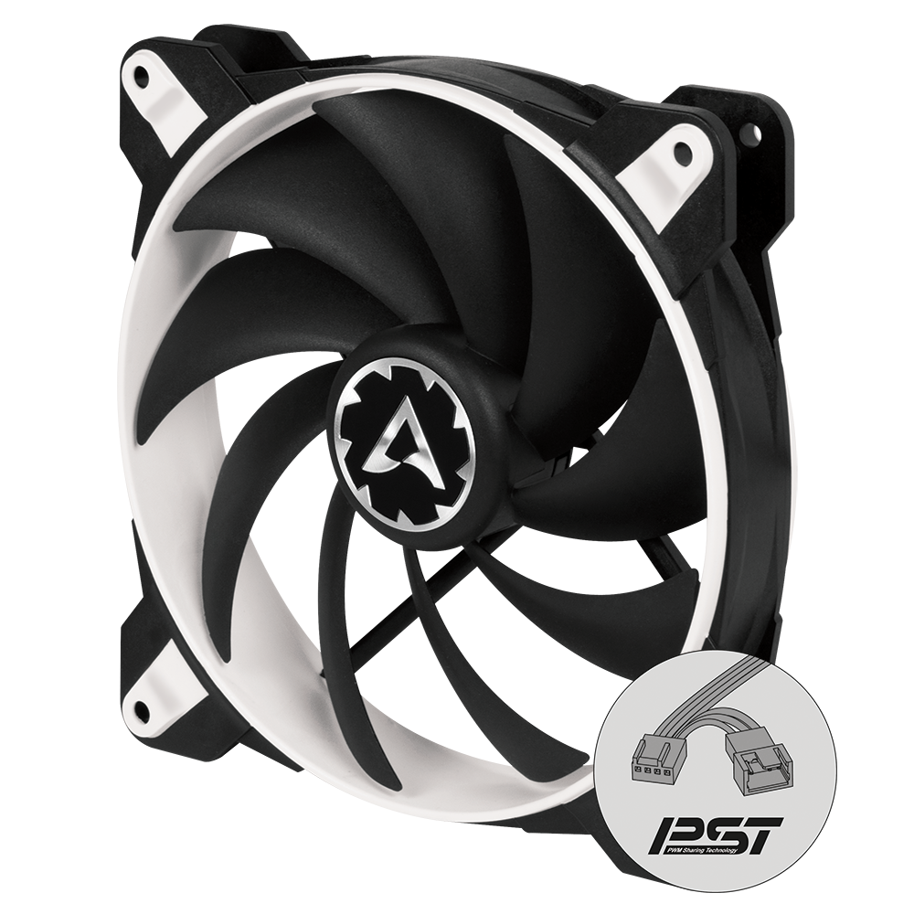 ARCTIC BioniX F140 - 140mm Gaming Fan with PWM PST I (Black/Gray, Black/White)