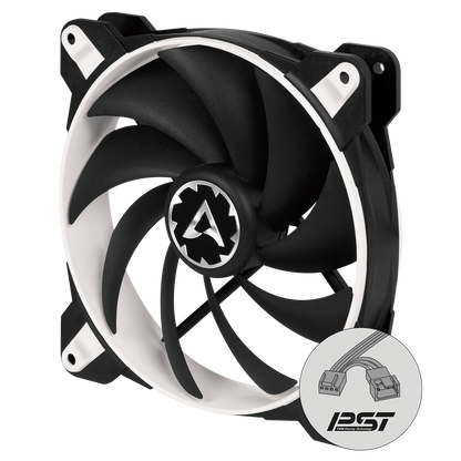 ARCTIC BioniX F140 - 140mm Gaming Fan with PWM PST I (Black/Gray, Black/White)