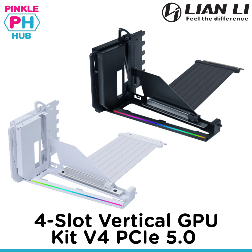 Lian Li 4-Slot Vertical GPU Kit V4 PCIe 5.0