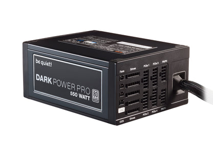 Be Quiet DARK POWER PRO 11 550W, 80 Plus Platinum, Legendary Silence, Cutting Edge Performance (BN650)