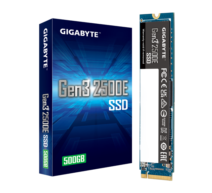 GIGABYTE Gen3 2500E SSD 500GB (G325E500G)