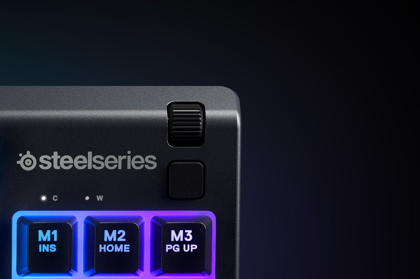 Steel Series APEX 3 TKL Water Resistant Quiet Tenkeyless Keyboard with RGB Lighting (64831)
