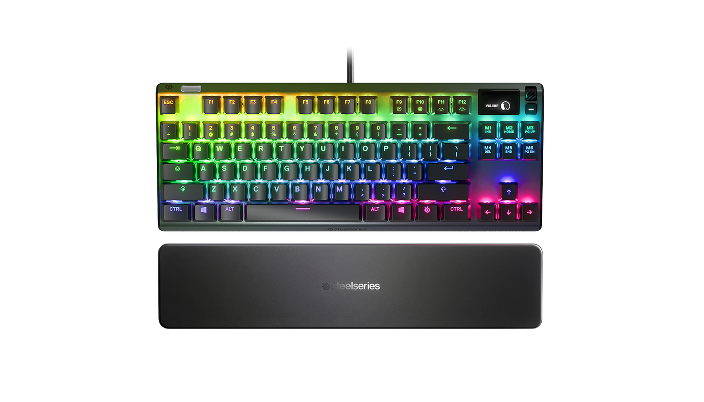 Steel Series APEX PRO TKL Adjustable Mechanical Switch Tenkeyless Gaming Keyboard (64734)