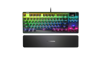 Steel Series APEX PRO TKL Adjustable Mechanical Switch Tenkeyless Gaming Keyboard (64734)