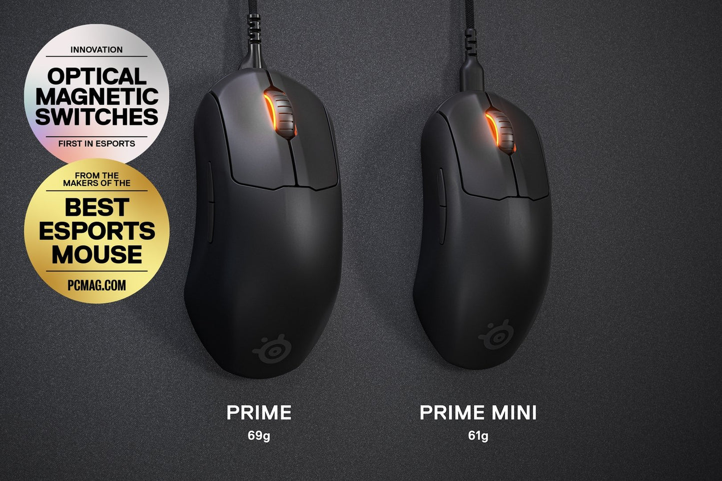 Steel Series PRIME MINI Wired Precision Esports Mouse (62421)