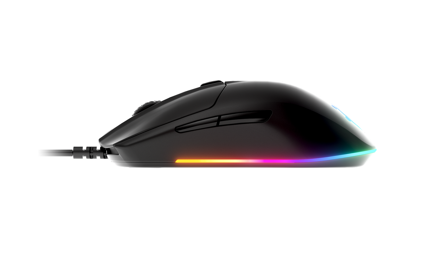 Steel Series RIVAL 3 Wired Gaming Mouse with TrueMove Sensor and Prism Lighting (62513)