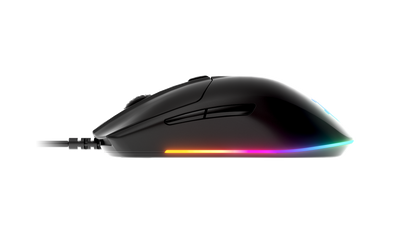 Steel Series RIVAL 3 Wired Gaming Mouse with TrueMove Sensor and Prism Lighting (62513)