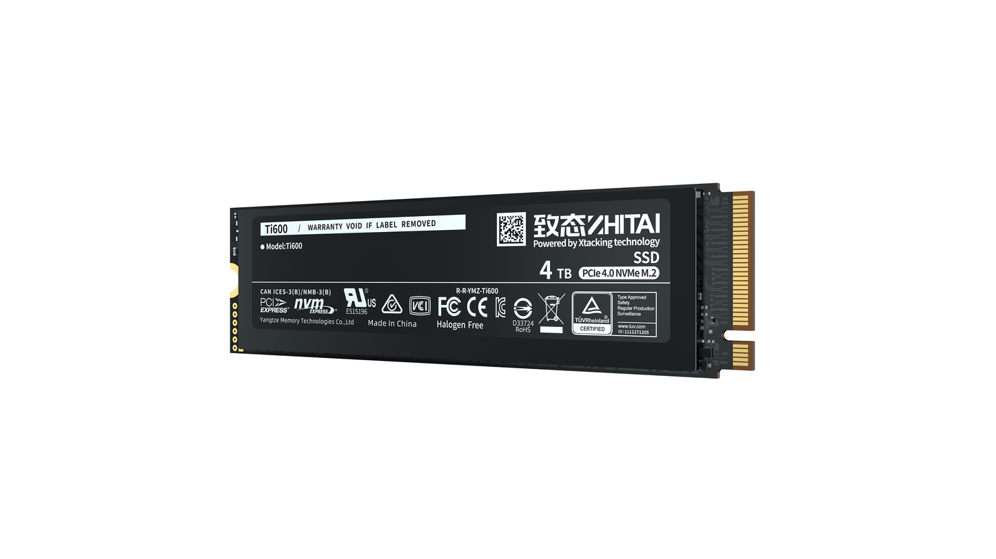 YMTC Zhitai Ti600 NVMe M.2 SSD - PCB detail