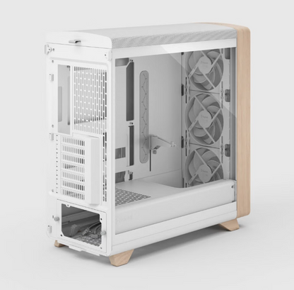 Fractal Design Summit Chalk White TG Clear Tint
