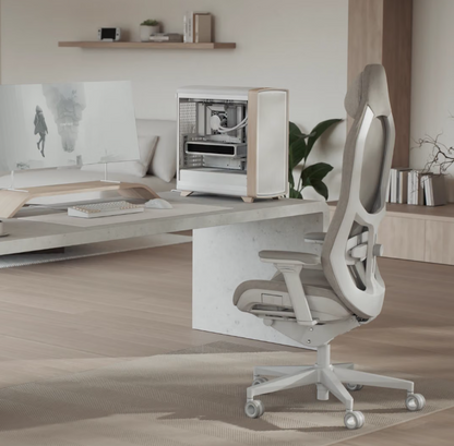 Fractal Design Summit Chalk White TG Clear Tint