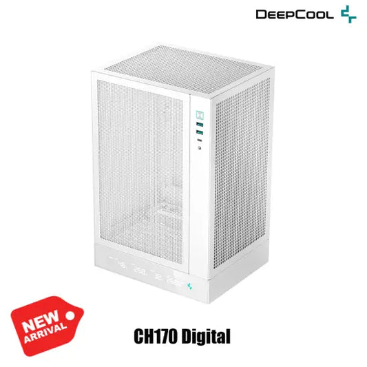 Deepcool Ch170 Digital White Pc Case