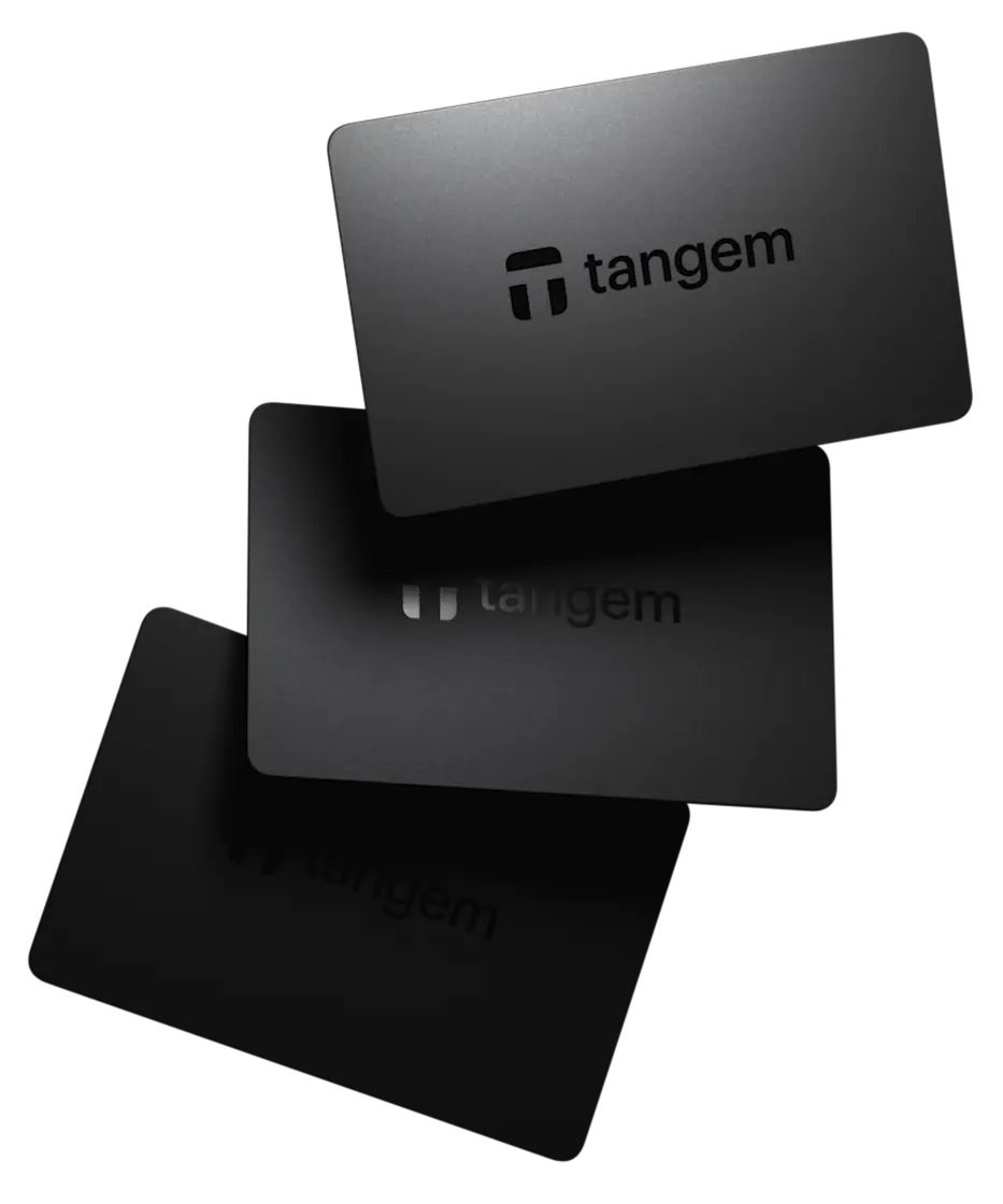 Tangem 2 Crypto Wallet 3 Cards Set, Version 2.0