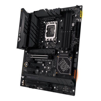 ASUS TUF GAMING Z790-PLUS WIFI D4, Intel® Z790 (LGA1700) ATX Gaming motherboard, 16+1 DrMOS power stages, PCIe® 5.0, DDR4 memory