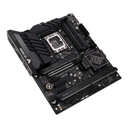 ASUS TUF GAMING Z790-PLUS WIFI D4, Intel® Z790 (LGA1700) ATX Gaming motherboard, 16+1 DrMOS power stages, PCIe® 5.0, DDR4 memory