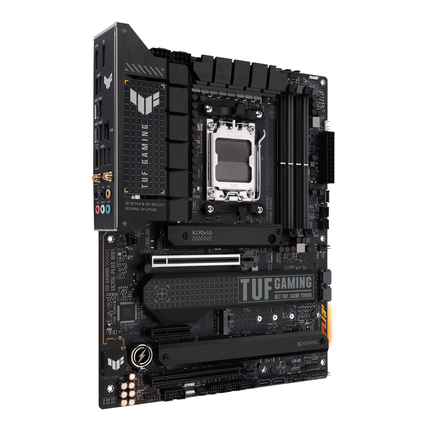 ASUS TUF GAMING X670E-PLUS WIFI, AMD Socket AM5 for AMD Ryzen™ 7000 Series Desktop Processors,TUF GAMING X670E-PLUS WIFI