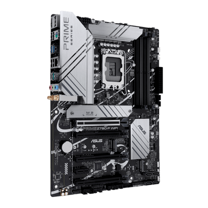 ASUS Prime Z790-P WIFI-CSM, an Intel Z790 LGA 1700 ATX motherboard with PCIe® 5.0, three M.2 slots, 14+1 DrMOS, DDR5, Intel WIFI 6