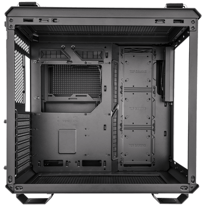 ASUS TUF Gaming GT502 Dual Chamber Chassis,Front Panel High-Speed USB Type-C,Tool-Free Side Panels