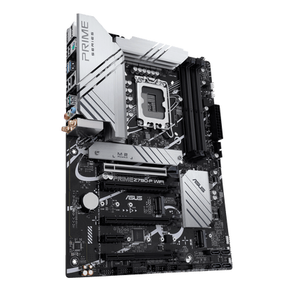 ASUS Prime Z790-P WIFI-CSM, an Intel Z790 LGA 1700 ATX motherboard with PCIe® 5.0, three M.2 slots, 14+1 DrMOS, DDR5, Intel WIFI 6