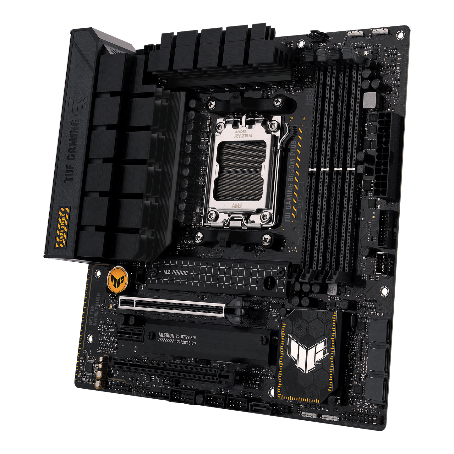 ASUS TUF GAMING B650M-PLUS WIFI AMD Socket AM5 for AMD Ryzen™ 7000 Series Desktop Processors,PCIe® 5.0 for graphics cards and M.2 storage