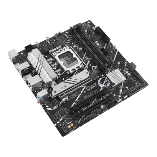 ASUS B760M-A D4,Intel® LGA 1700 Socket: Ready for 13th and 12th Gen Intel® processors Ultrafast Connectivity