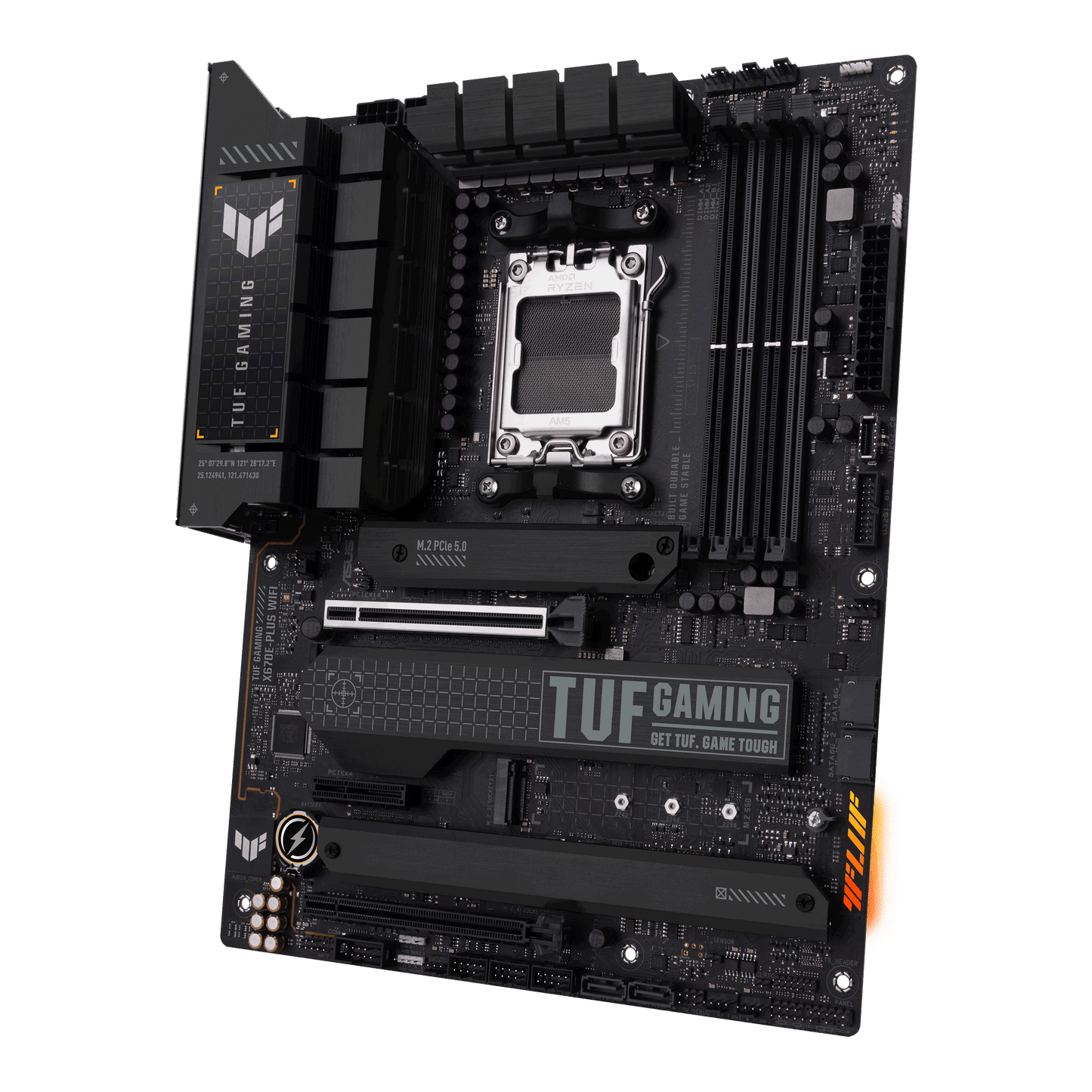 ASUS TUF GAMING X670E-PLUS WIFI, AMD Socket AM5 for AMD Ryzen™ 7000 Series Desktop Processors,TUF GAMING X670E-PLUS WIFI