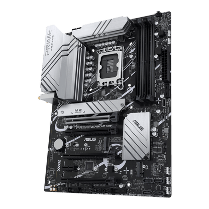 ASUS Prime Z790-P WIFI-CSM, an Intel Z790 LGA 1700 ATX motherboard with PCIe® 5.0, three M.2 slots, 14+1 DrMOS, DDR5, Intel WIFI 6